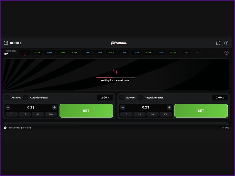 The Astronaut game on mobile devices