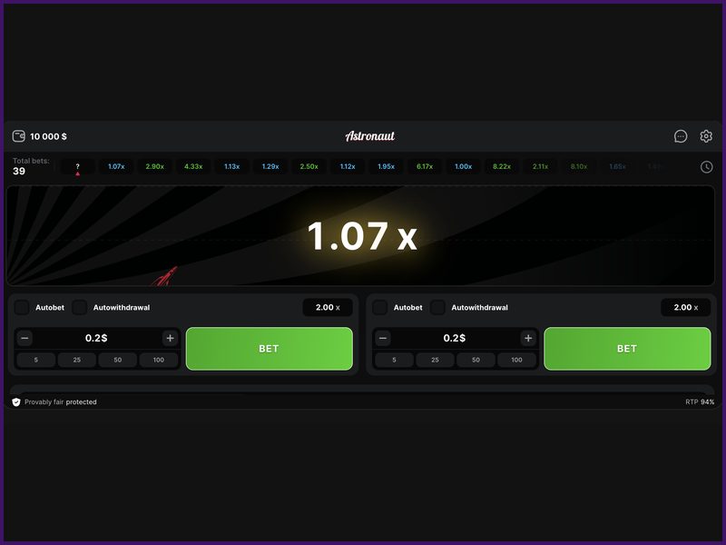 Free Astronaut Demo Mode