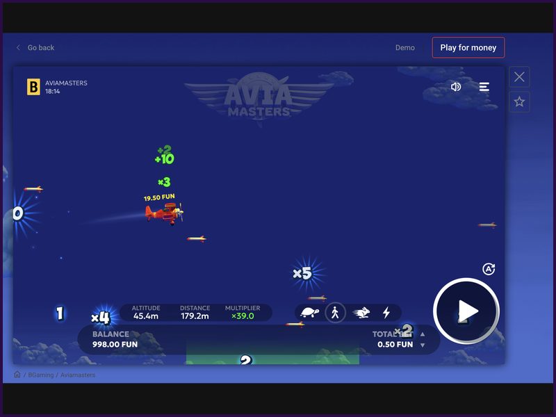 Условия автоматической остановки в Aviamasters