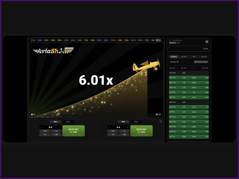 Aviashow Demo Version