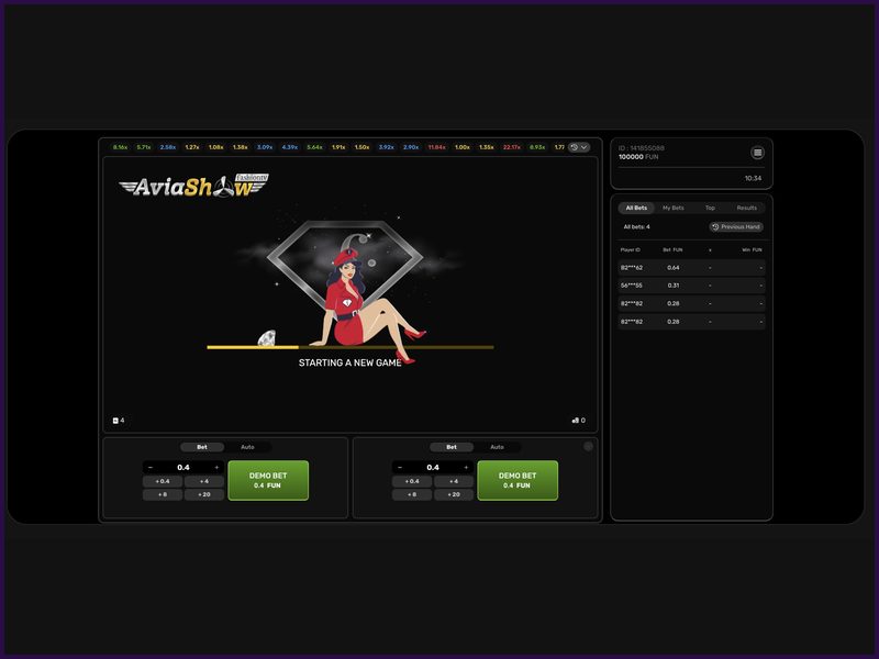Game Strategies for Aviashow