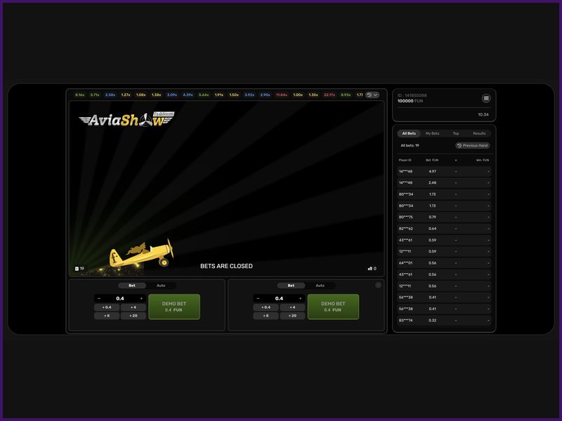 Bonus Terms and Conditions at Aviashow