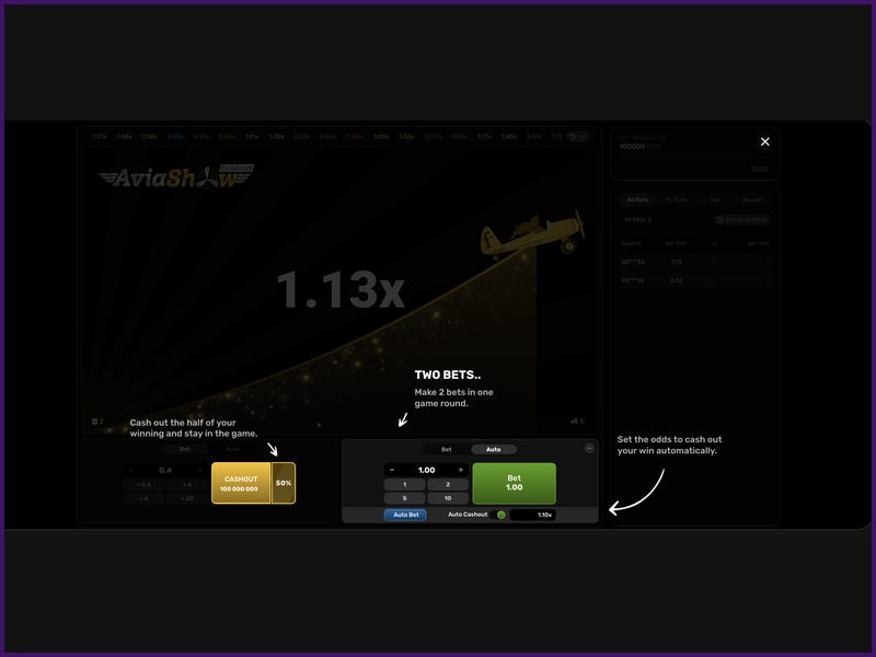 Aviashow's user-friendly interface