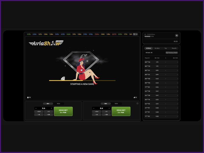 Basic Rules of the Aviashow Game