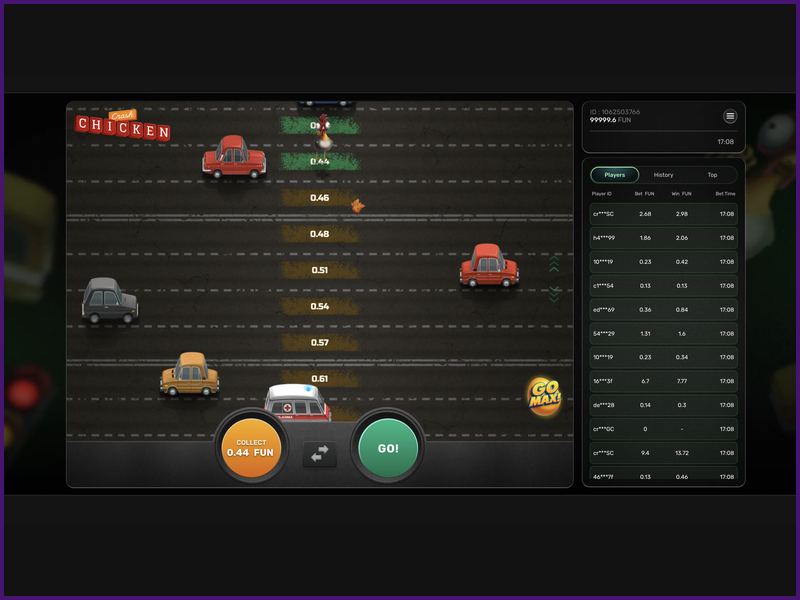 Technical Architecture of Chicken Crash