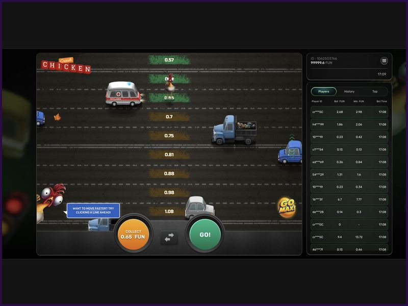 Key Features of Chicken Crash