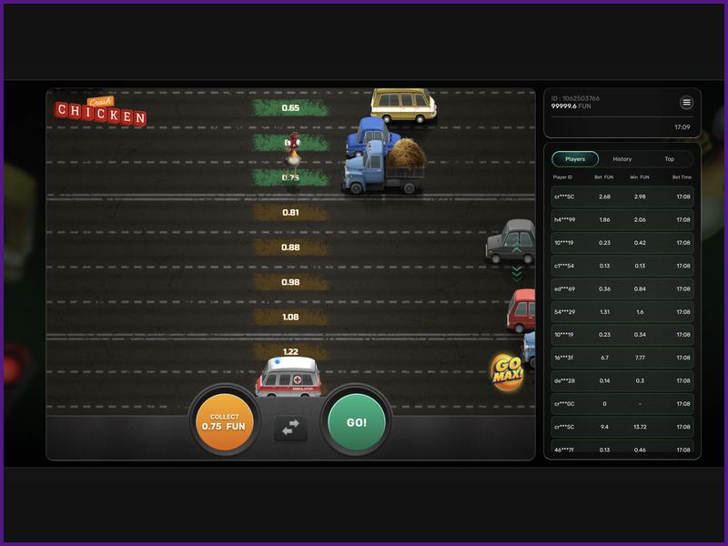 Chicken Crash Gameplay