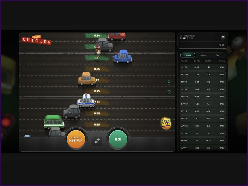 Analysis of the Crash Mechanism in Chicken Crash