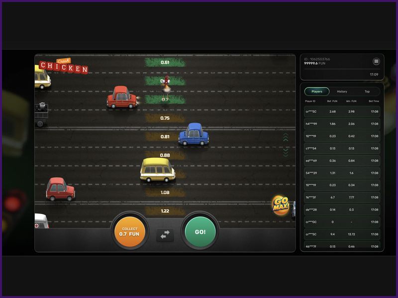 Player Control and Personalization in Chicken Crash