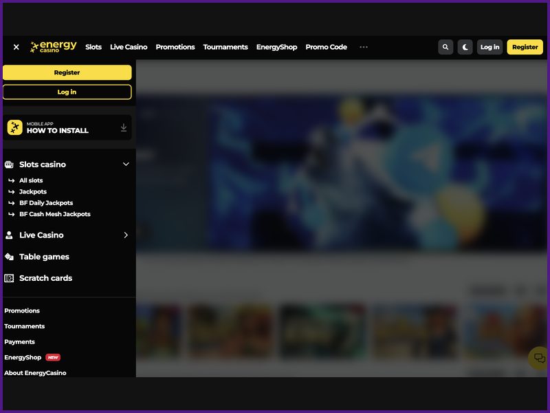 EnergyCasino Bonuses and Promotions