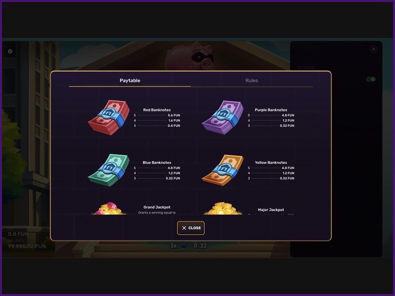 Jouer avec de l'argent réel à Gangsta Piggy