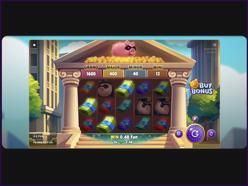 Symboles Scatter et tours gratuits dans Gangsta Piggy