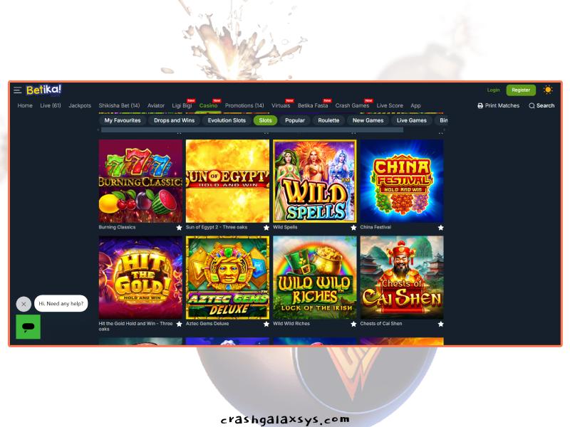 How to play Crash slot at Betika