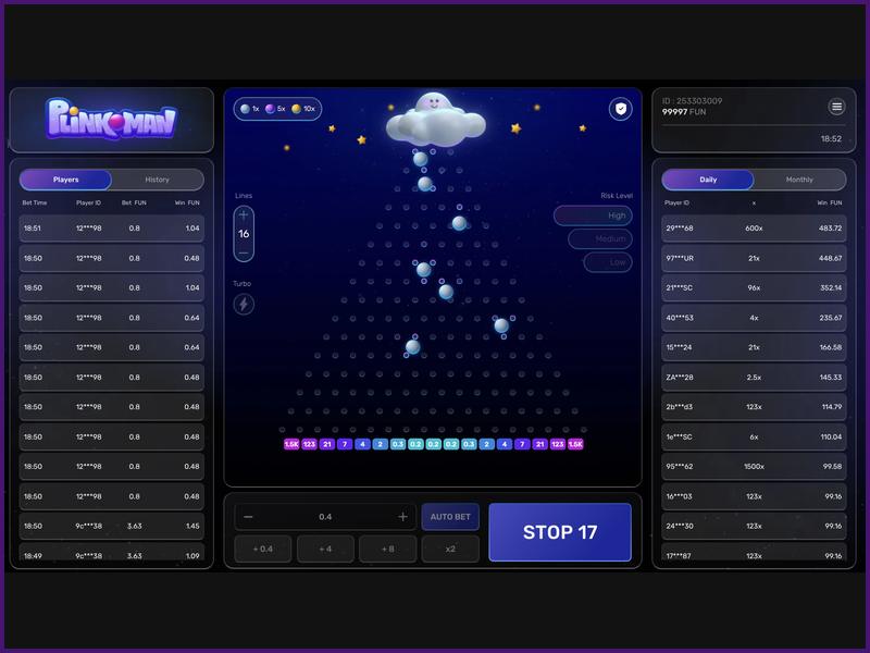 Play Plinkoman for real money