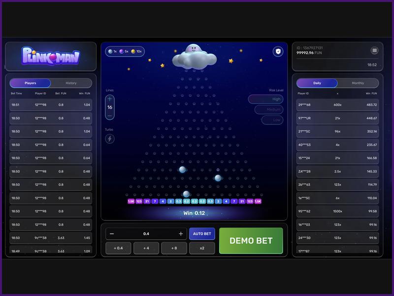 Turbo Mode in Plinkoman