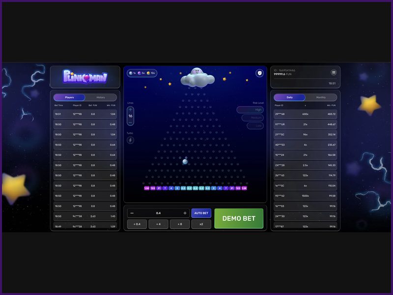 The Design and Gameplay of Plinkoman