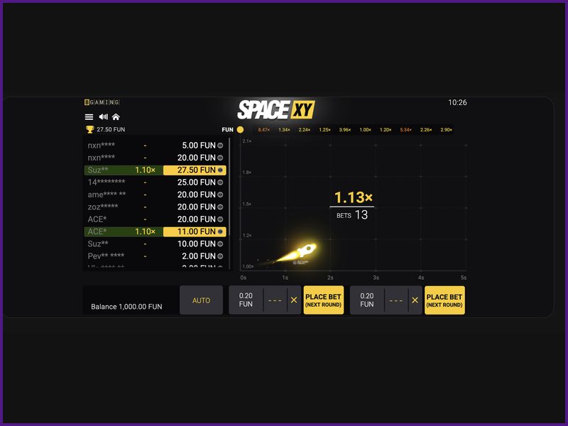 Basic Rules of Space XY Gameplay