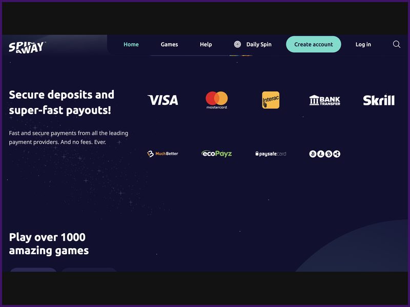 A Quick Overview of SpinAway Casino