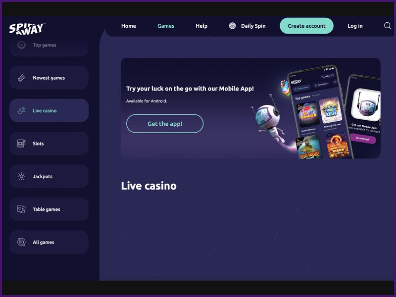 SpinAway Casino Bonus Offers