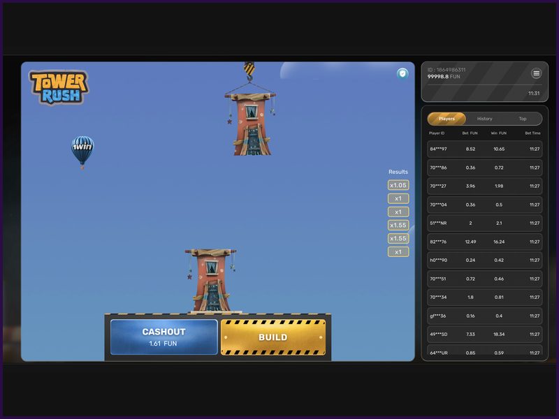 Mobile version of Tower Rush
