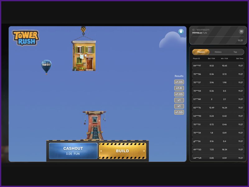 How a round works in Tower Rush